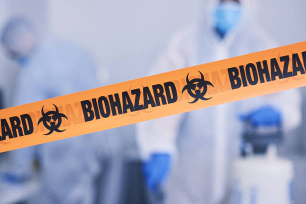 Professional Infectious Disease Decontamination technician working in Mansfield, WA